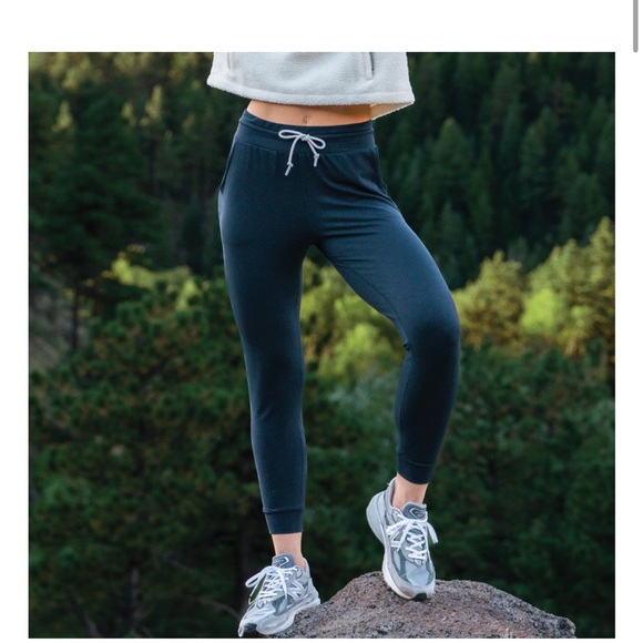 Zyia Active Pants - Zyia Navy Cozy Joggers